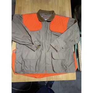 Vintage Cold Storage Foul Weather Gear 2XL Hunting Jacket Blaze Orange Game Bag